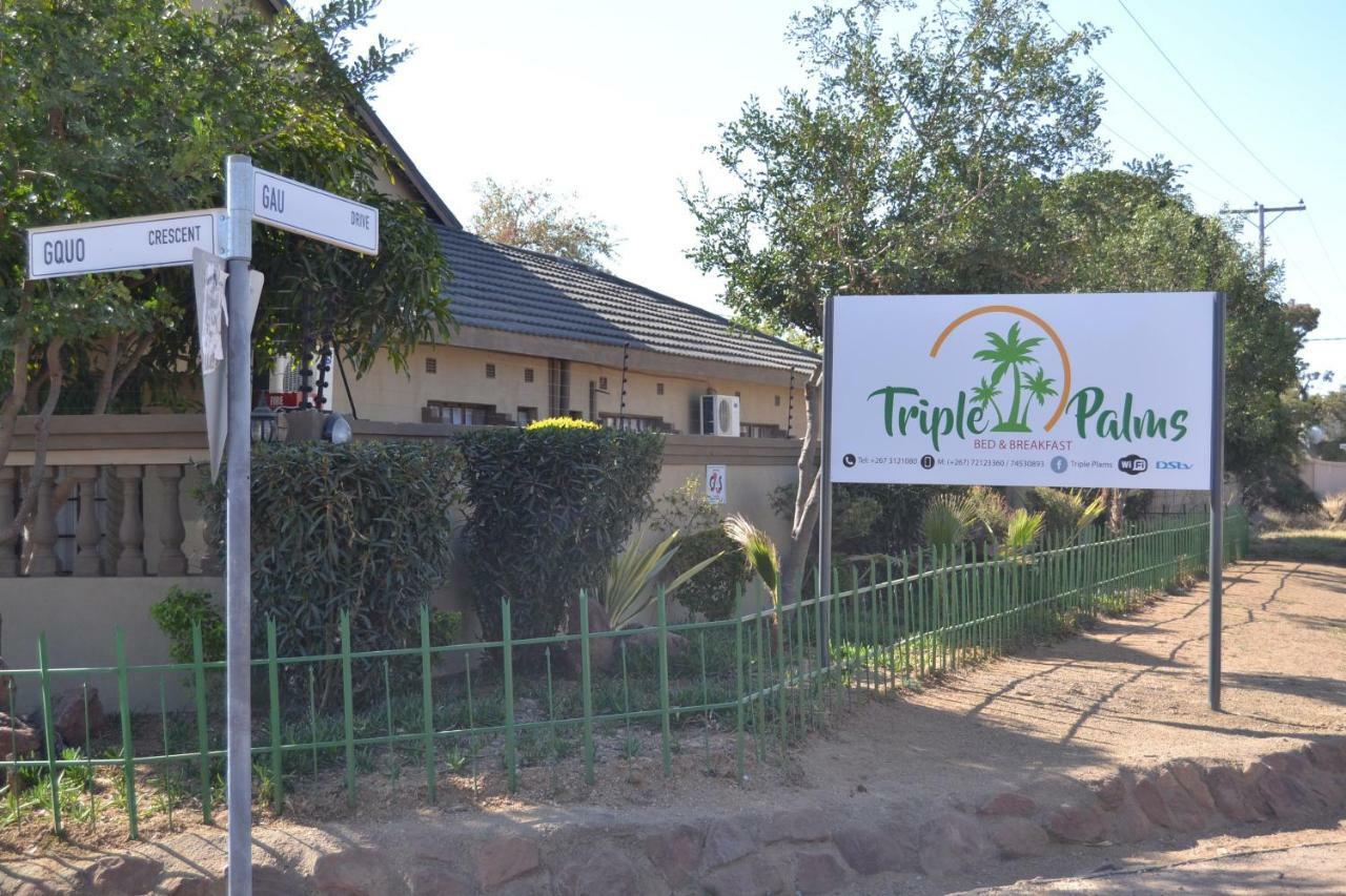Triple Palms Bed And Breakfast Gaborone Exterior foto